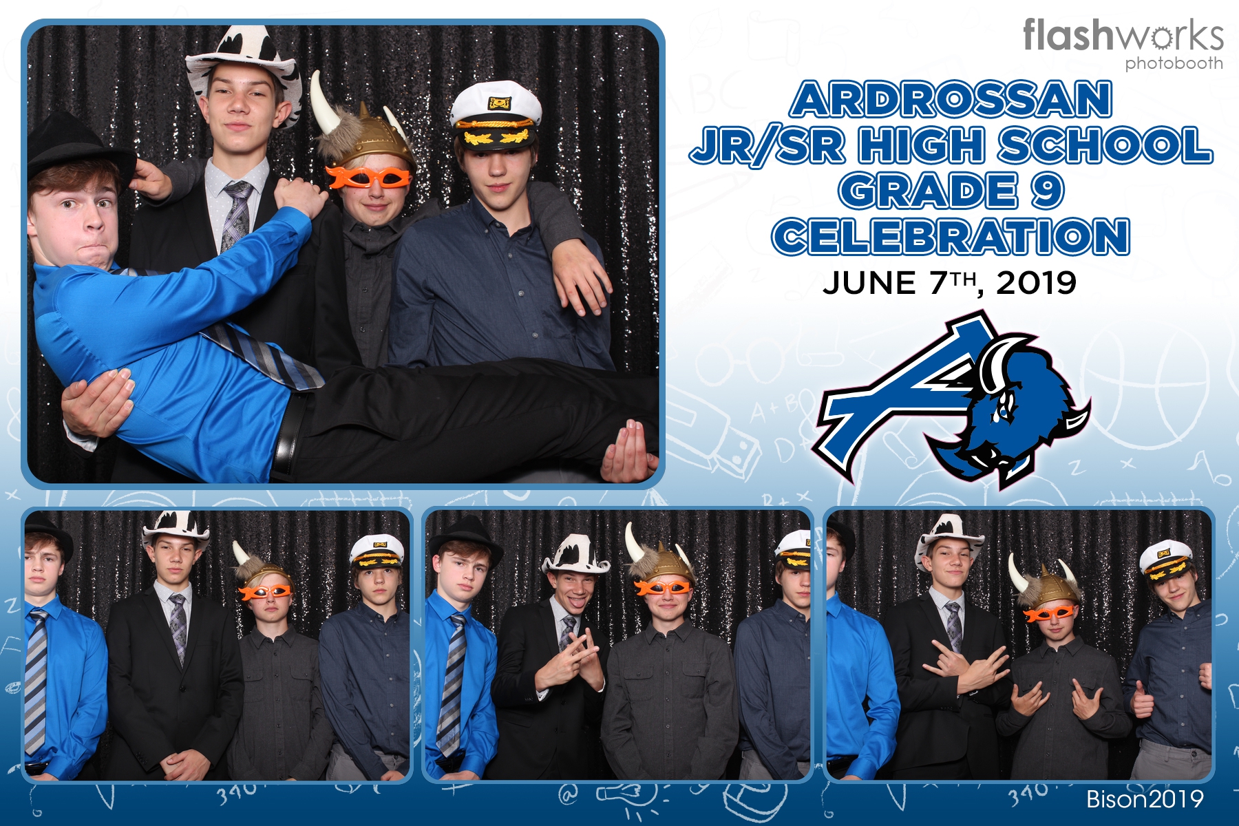 Ardrossan Jr/Sr High School Grade 9 Celebration | View more photos from the event at gallery.flashworksphotobooth.com/u/FlashworksPhotoboothInc/Ardrossan-JrSr-High-School-Grade-9-Celebration